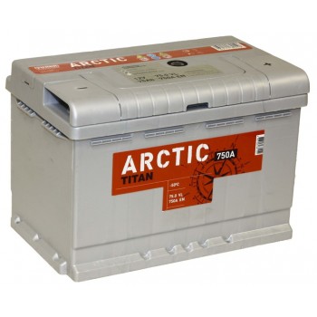 Титан Arctic Cильвер 75.0 A/h